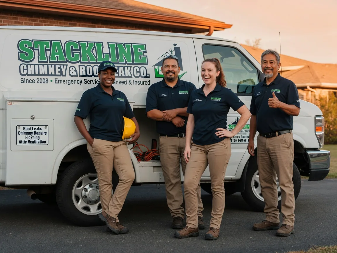 Chimney flashing repair company in Greentown, PA